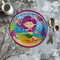 8 Ct. Mermaid Party Paper Dinner Plates Underwater Theme Birthday Supplies 9"